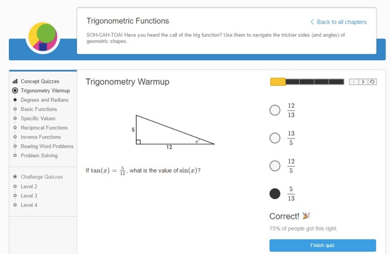Brilliant Trigonometry 24 Mar 2017 1