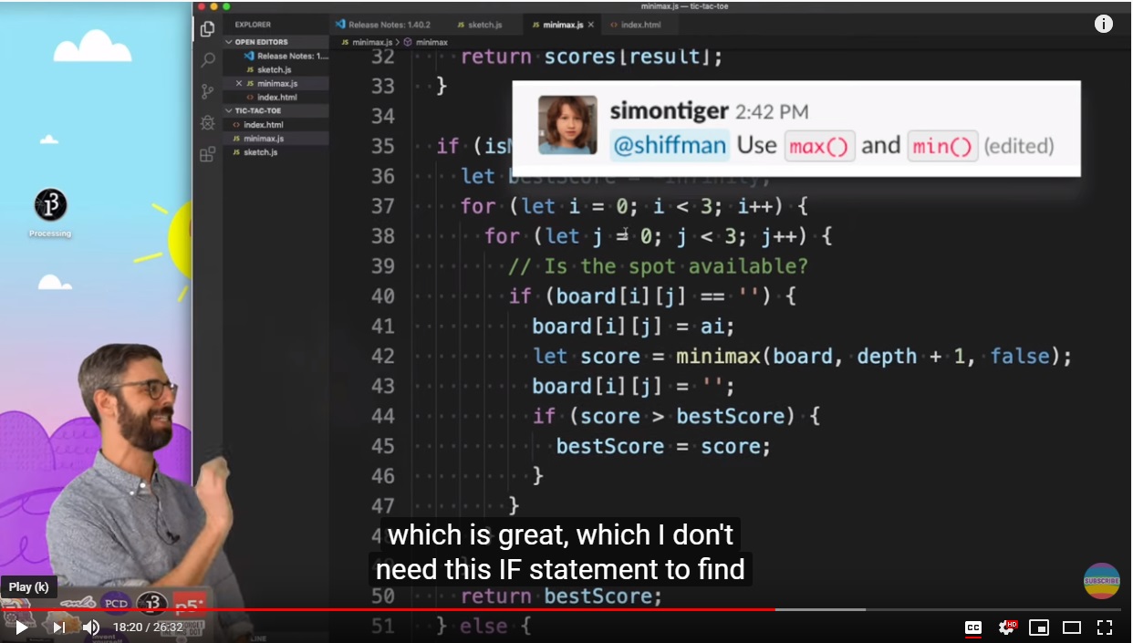 How Simon takes part in the Coding train live sessions – Geeks out of ...